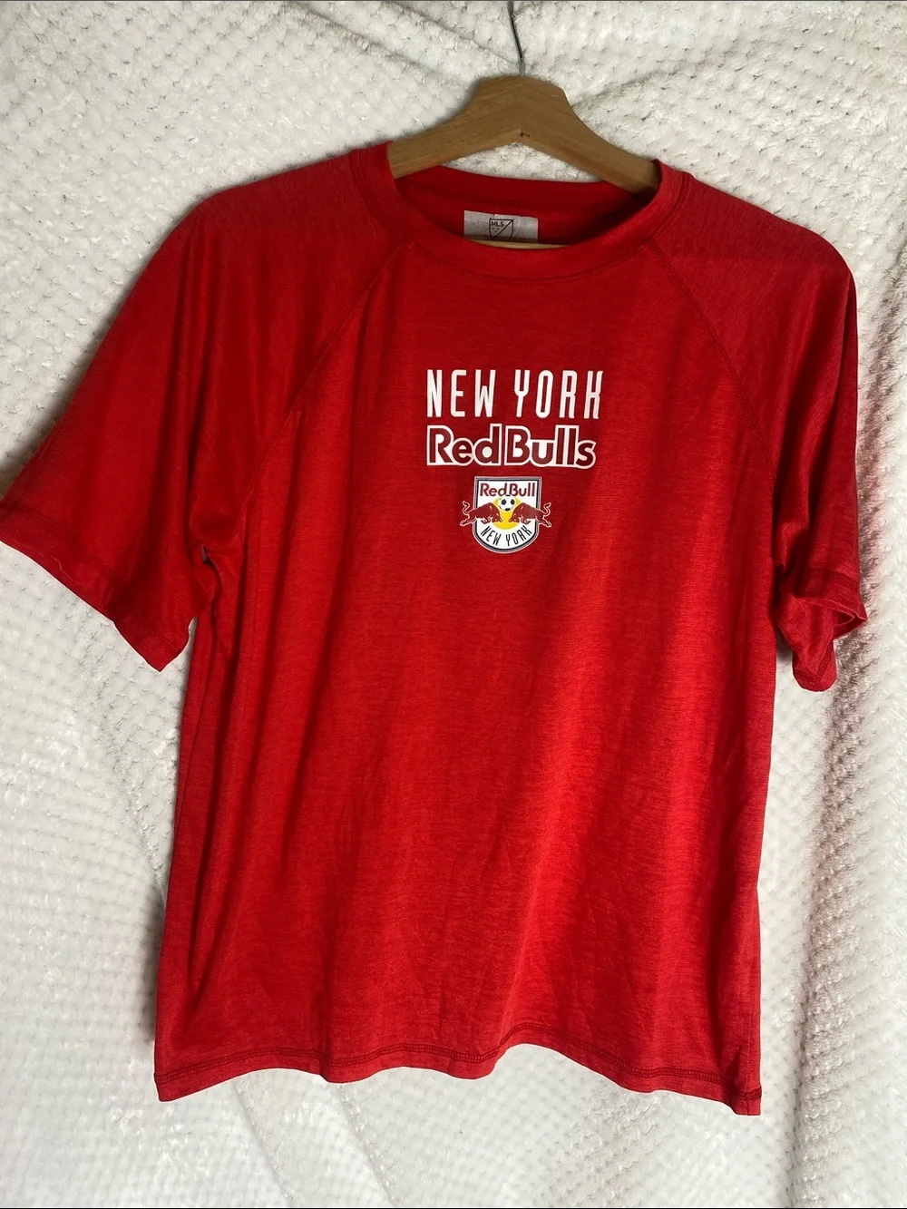 Fanatics Red New York Red Bulls Short Sleeve Tee